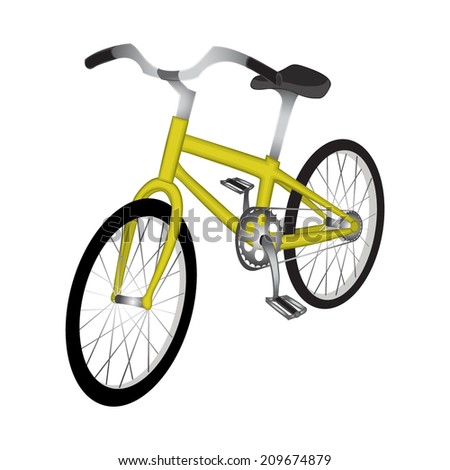 yellow Bicycle