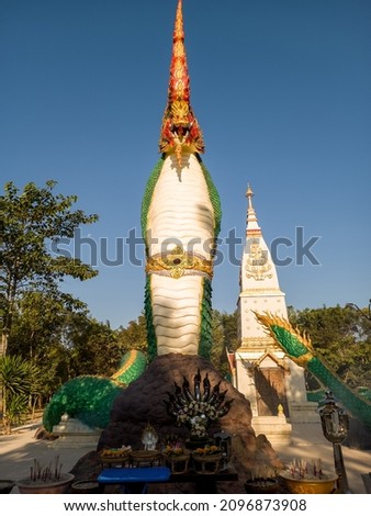 holy thing king of Nagas at Naga Cave in Thailand