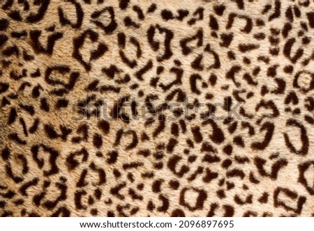 leopard color skin animal fabric print