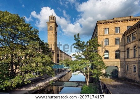 salts mill and saltaire, bradford, west yorkshire 
 Royalty-Free Stock Photo #2097174157