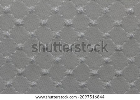 Texture of jacquard fabric with geometric pattern