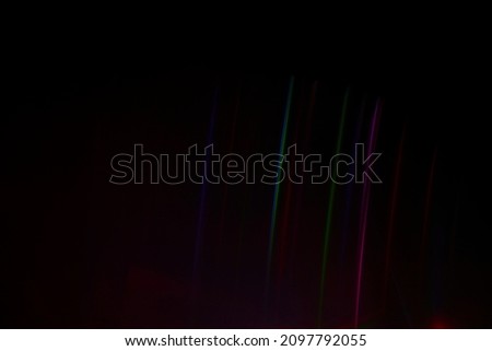 Abstract image of lighting flare. Set                