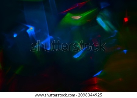 Blur out of focus ,Abstract image of lighting flare.                                