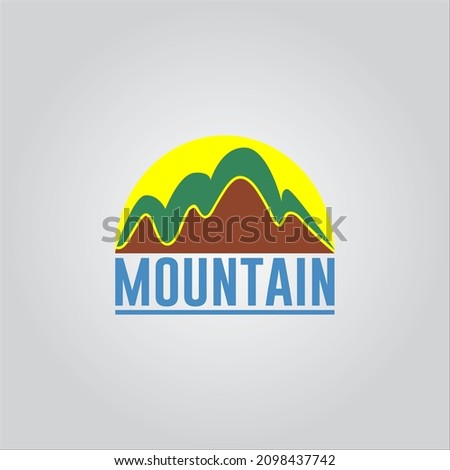 mountain expedition logo and mountain explorer logo