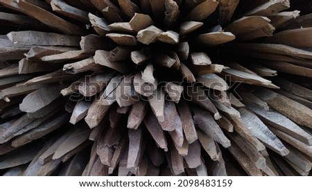 bamboo wood texture with brown color