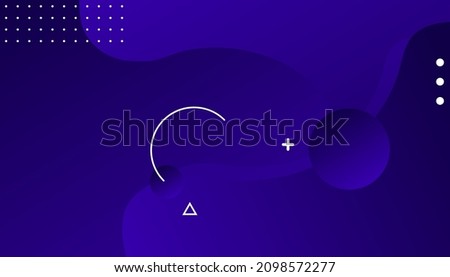Blue fluid shapes composition with trendy gradients. Blue fluid shapes composition with trendy gradients. Eps10 vector