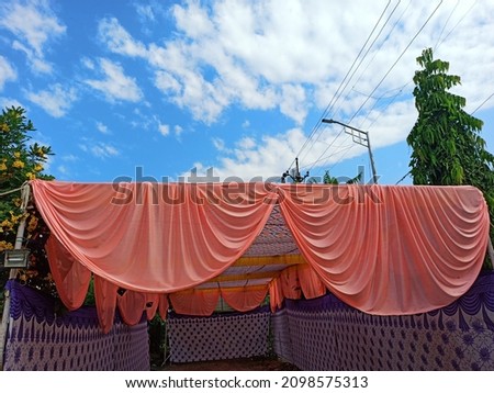 The Indian traditional wedding background. The Culture. 