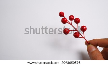 Christmas and new year decoration isolated on white background, party decoration, birthday decoration. decoration concept. party concept.