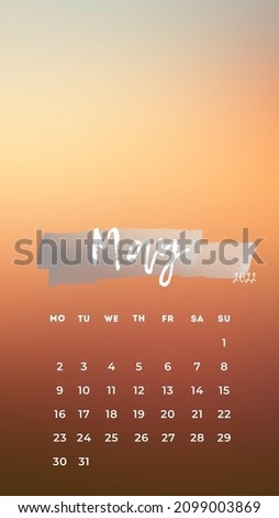 2022 desktop calendar - May