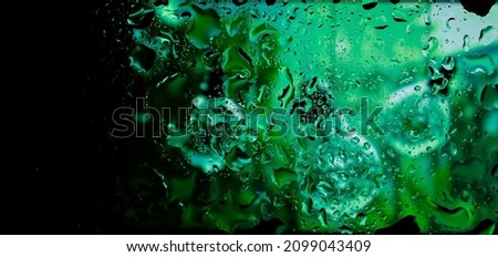 abstract colorful background in the dark, abstract wallpaper with water drops, 4k colorful background, drops of water
