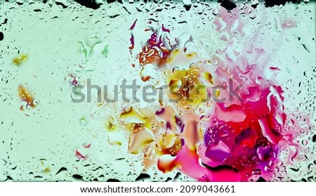 abstract colorful background, abstract wallpaper with water drops, 4k colorful background, drops of water