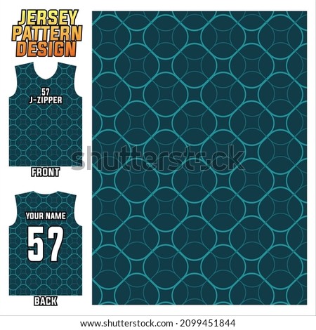 football team uniform template front and back view. sports jersey printing or sublime pattern