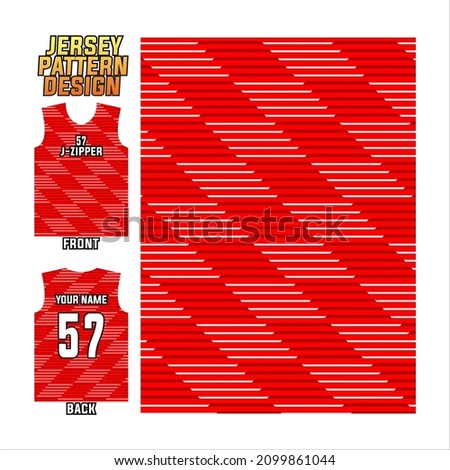 abstract pattern jersey design vector. front and back template display. colorful uniforms for football, basketball, cycling, baseball, volleyball, racing, etc
