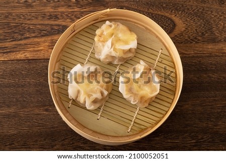 Image shot of cheese dumplings