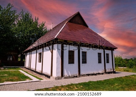 Old Baal Shem Tov  Synagogue in Medzhibozh Royalty-Free Stock Photo #2100152689
