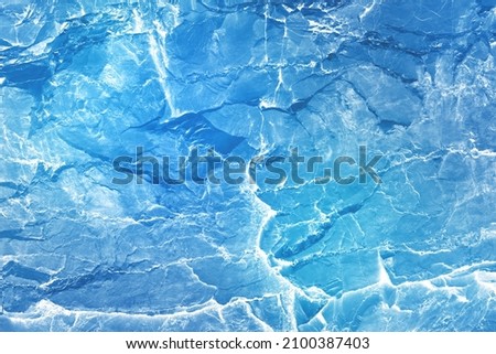 Abstract blue ice background. Colorful light background.