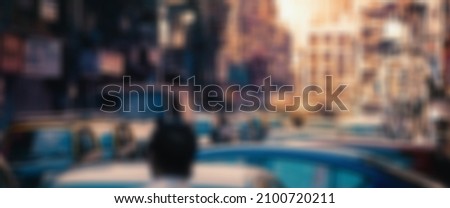 8k Matte Painting of indian market croud for movie post production work and vfx  This image has been deliberately blurred and out of focus