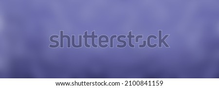 Blured background veri peri color. Colors of the year 2022. Blue - purple wall banner