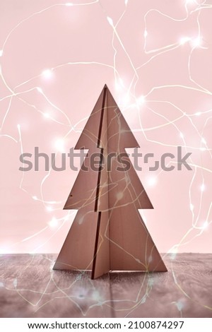 A studio photo of a Christmas background
