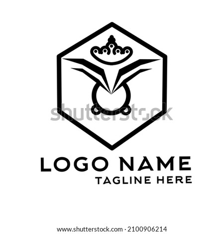 white background black logo design create company logo stock logo