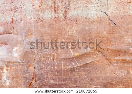Rusty metallic texture