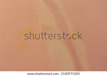 Surface of Smooth Orange cement wall texture background for design in your work concept backdrop.