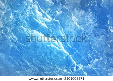 Abstract blue ice background. Colorful light background.  