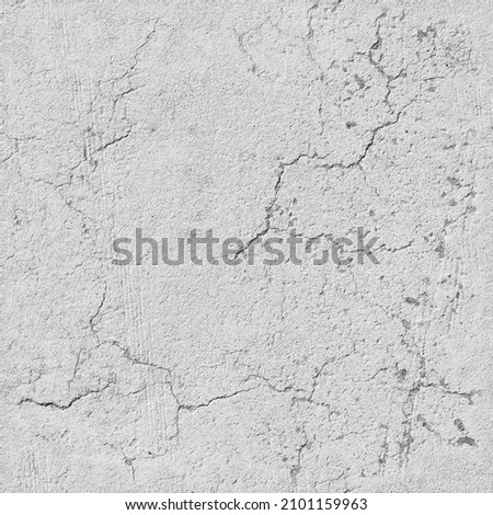 White wall seamles texture. Old cracked background pattern.