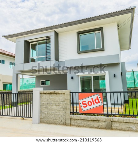 House sold