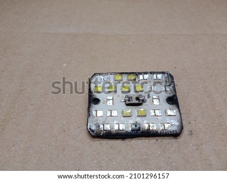 The LED lamp is damaged because it has been used for too long
