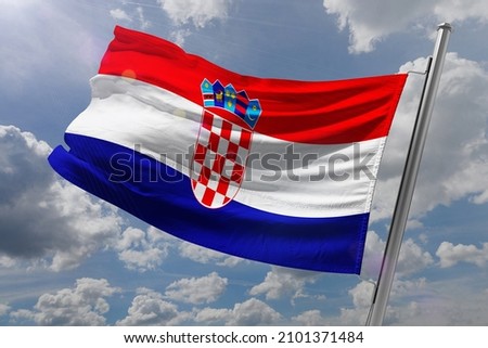 The national flag of Slovenia (Slovene: zastava Slovenije) 