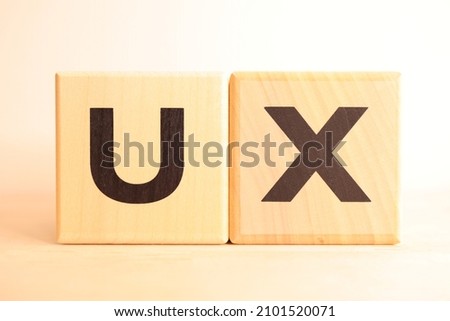 It is an image(text,word,alphabet) of "UX".