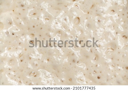 Yeast working as a bread-making preferment