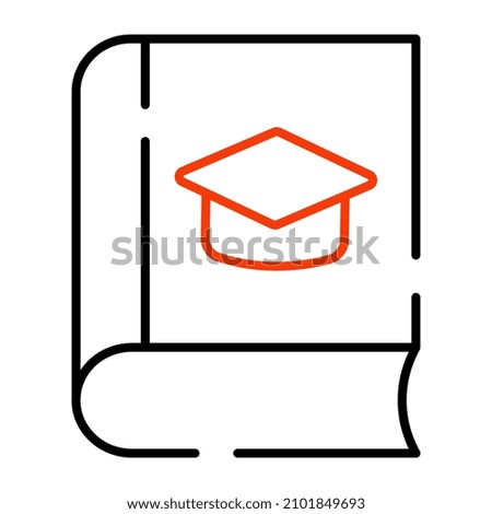 =    Modern style vector of electronic book icon


