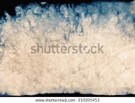 Abstract grained film strip texture