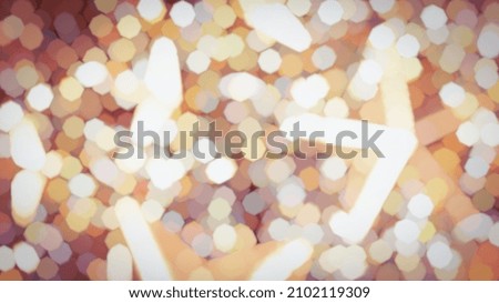 Sparkle light bokeh. Sparkle bokeh of light background. Abstract blur background in gold colors

