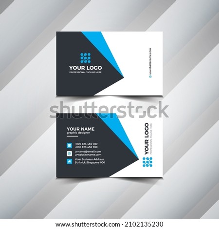 Business Card, Corporate Business Card