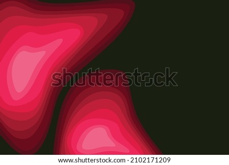 Abstract background with pink gradient circle pattern and some copy space area