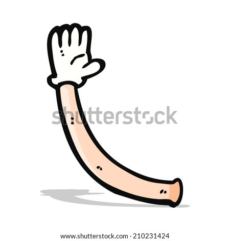 cartoon hand gesture