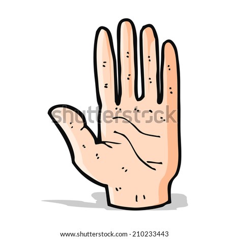 cartoon hand