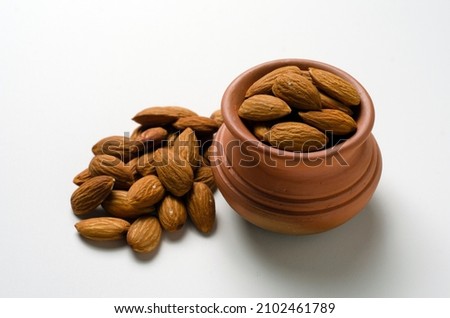 Stock Photo of Almond nuts 