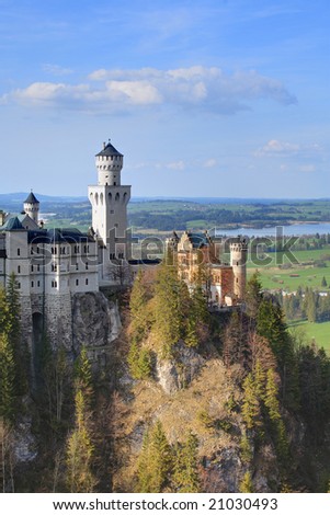 Romantic germany castle