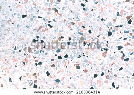 Terrazzo with mix color patterns  marble on floor kitchen background	