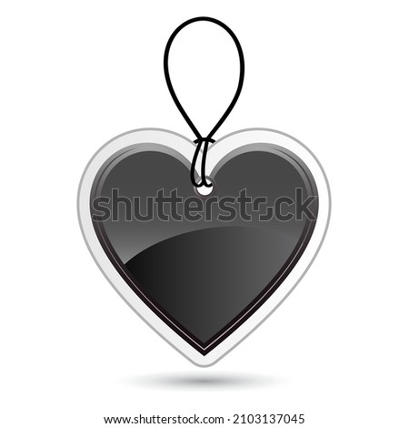 Price tag. Black design element. Vector illustration for promotion, sale and discounts.