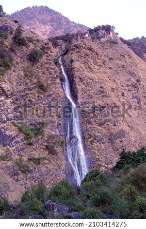           Birthi water fall in Munsyari of Dist Pithoragarh.                     