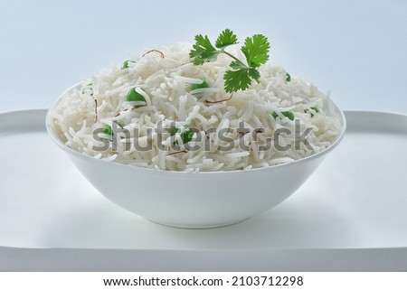 Long Grain Super Kernel Basmati Rice Royalty-Free Stock Photo #2103712298