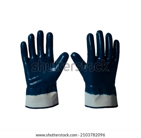 quality gloves image for product and poster design on a white background. high quality shooting image for product and poster design on white background. high quality shooting