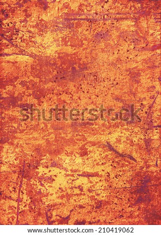 abstract paper texture for background in red, orange, yellow color