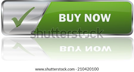 modern green buy now sign