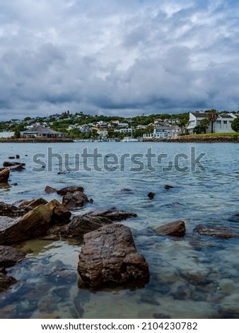 Port Alfred town on Kowie River bank in the Esatern Cape South Africa